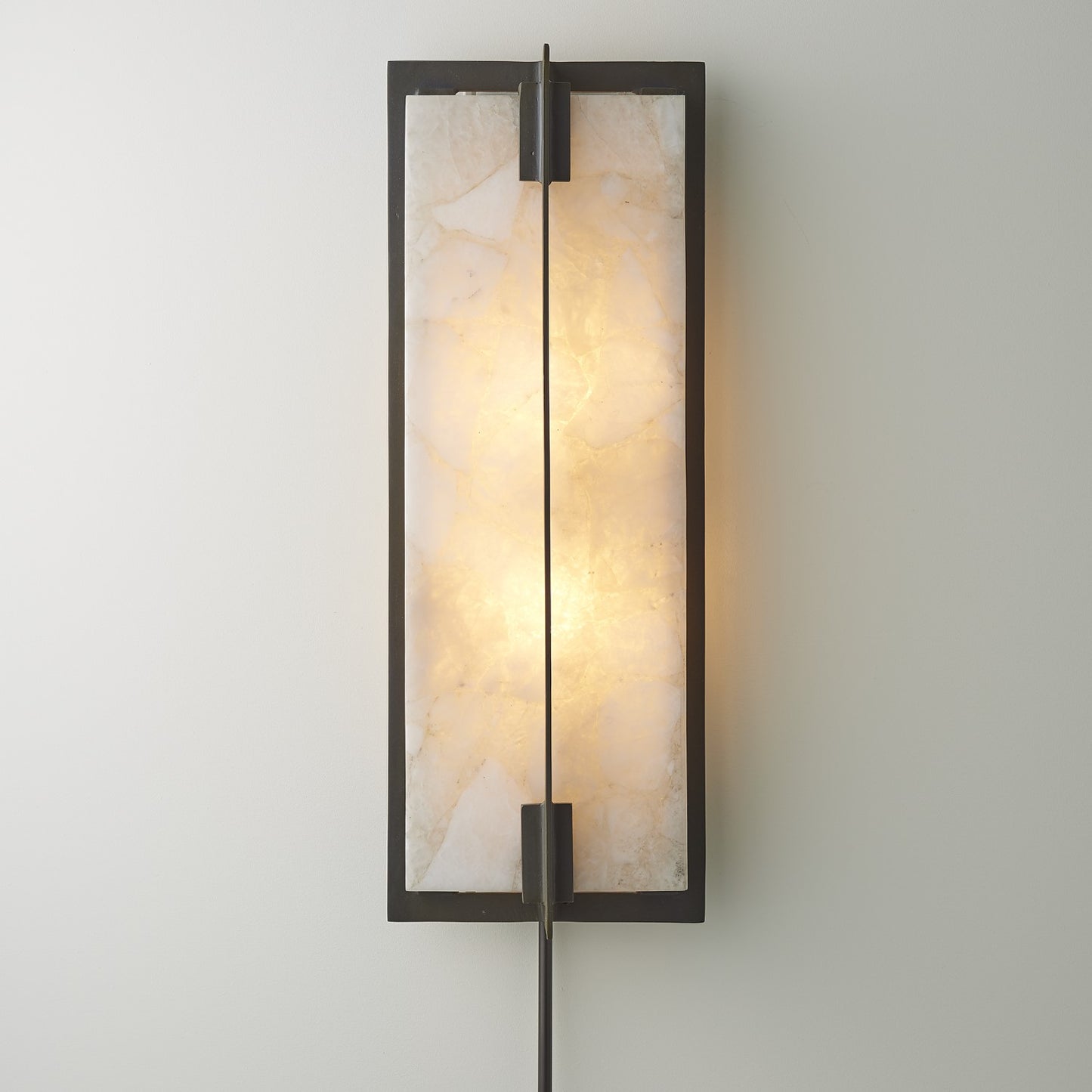 Quartz Sconce - Grats Decor Interior Design & Build Inc.