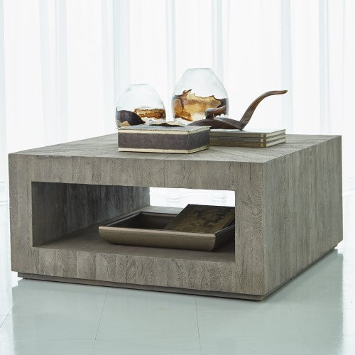 Driftwood 38" Coffee Table - Grey - Grats Decor Interior Design & Build Inc.