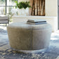 Tapered Ottoman - Hair on Hide - Grey - Grats Decor Interior Design & Build Inc.