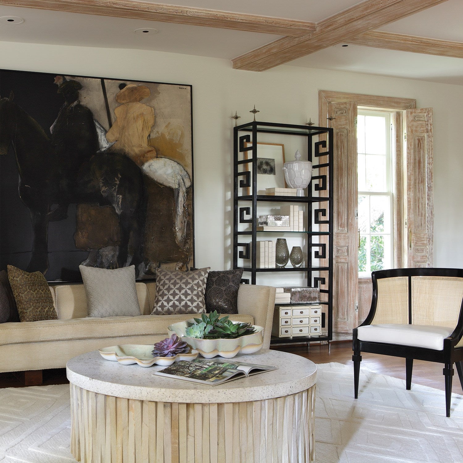 Cane Chair - Black - Grats Decor Interior Design & Build Inc.