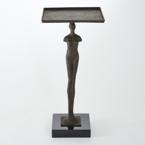 Modern Woman Side Table - Grats Decor Interior Design & Build Inc.