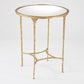 Organic 21"Dia Side Table - Grats Decor Interior Design & Build Inc.