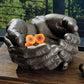 Grande Hand Bowl 10"H Sculpture - Grats Decor Interior Design & Build Inc.