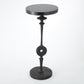 Artisan Square Peg 12"Dia Accent Table - Grats Decor Interior Design & Build Inc.