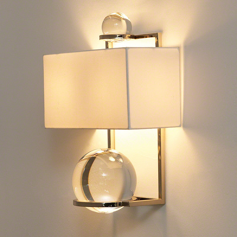 Fortune Teller Sconce - Polished Stainless Steel - Grats Decor Interior Design & Build Inc.