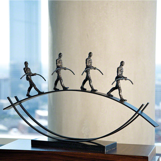 Balance 18"H Sculpture - Grats Decor Interior Design & Build Inc.