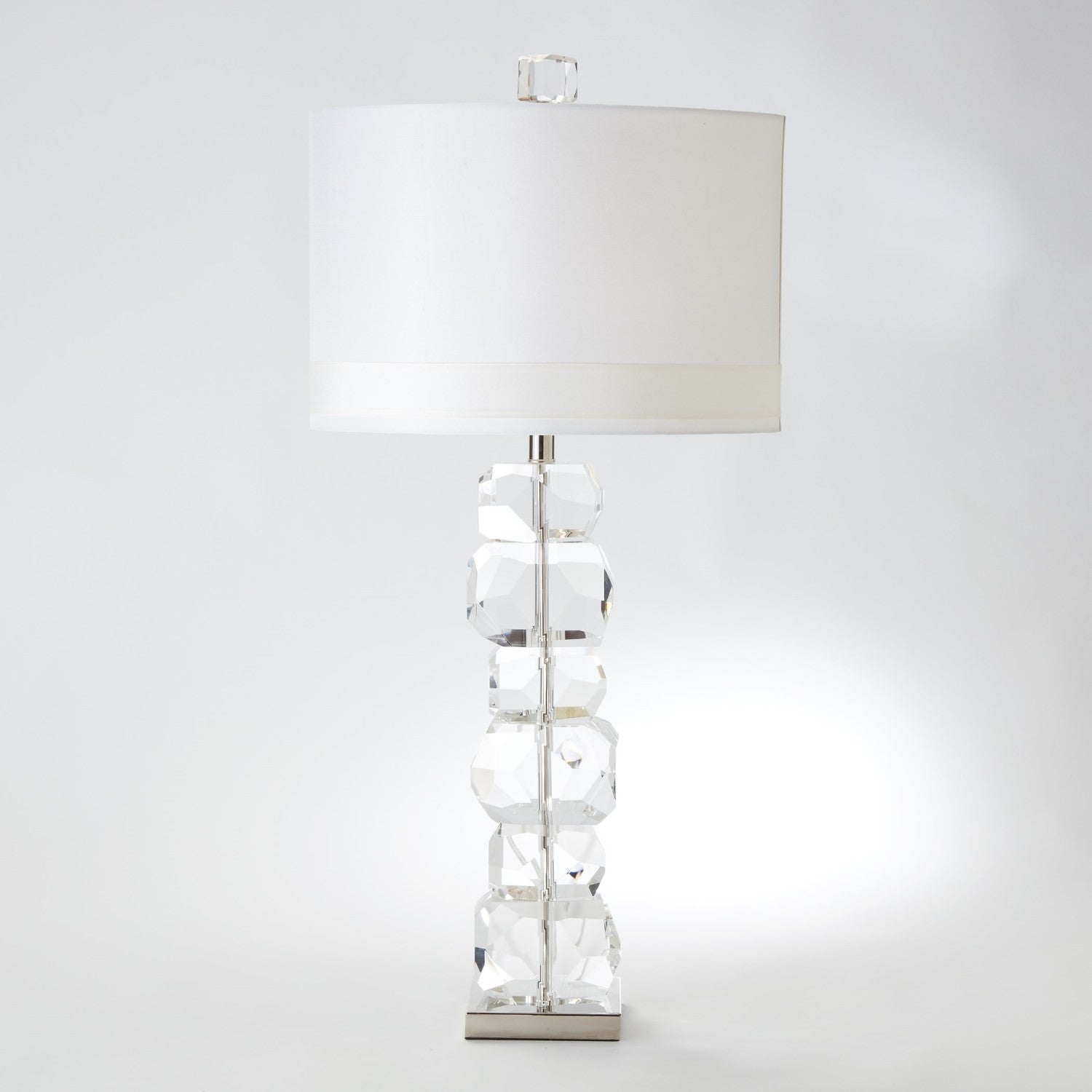 Stacked Gemstone Lamp - Tall - Grats Decor Interior Design & Build Inc.