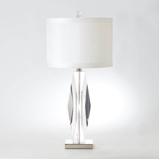 Faceted Crystal Table Lamp - Grats Decor Interior Design & Build Inc.
