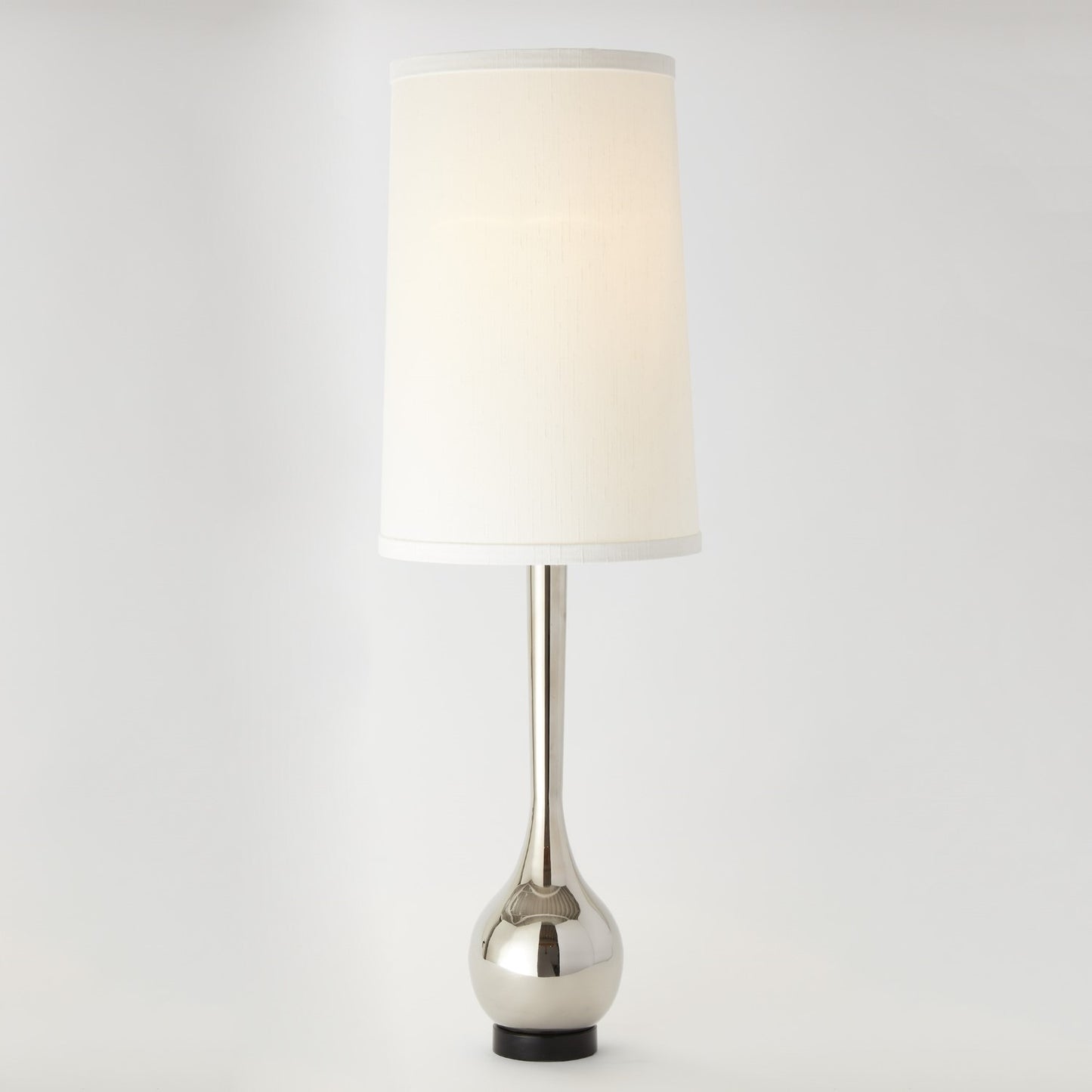 Bulb Vase Table Lamp - Nickel - Grats Decor Interior Design & Build Inc.