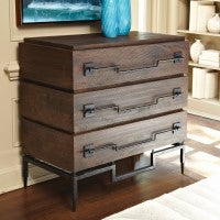 Brushed Mango 36" Chest - 3 Drawer - Grats Decor Interior Design & Build Inc.