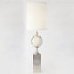 Big Pill Floor Lamp - Nickel - Grats Decor Interior Design & Build Inc.