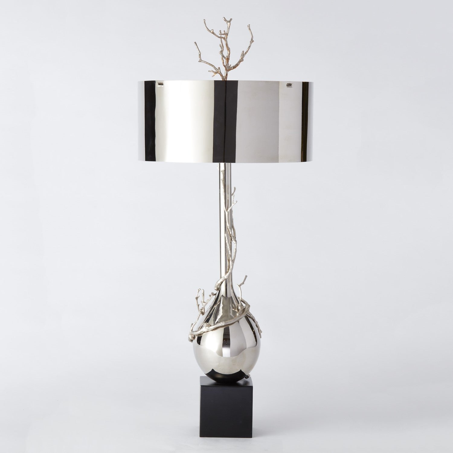 Twig Bulb Lamp - Nickel - Grats Decor Interior Design & Build Inc.