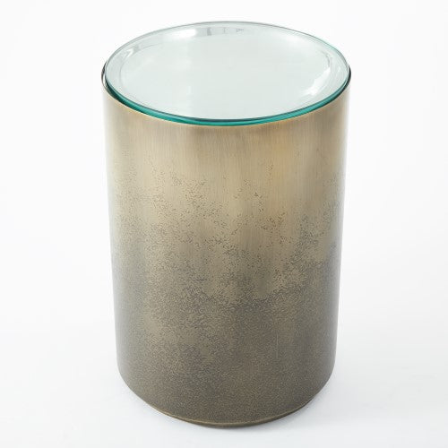 Ombre 13"Dia Side Table - Grats Decor Interior Design & Build Inc.