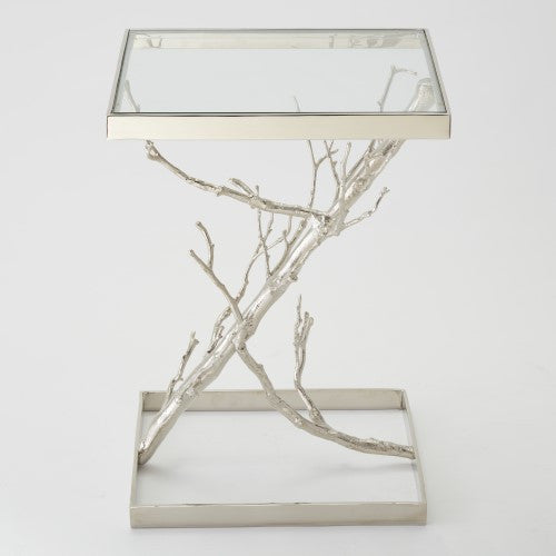 Tree 16" Side Table - Grats Decor Interior Design & Build Inc.