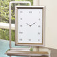 Time To Reflect Clock - Nickel - Grats Decor Interior Design & Build Inc.