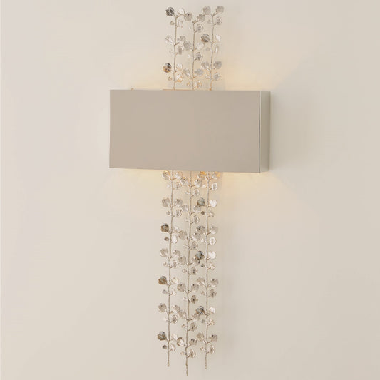 Bauhinia Sconce - Nickel - Grats Decor Interior Design & Build Inc.