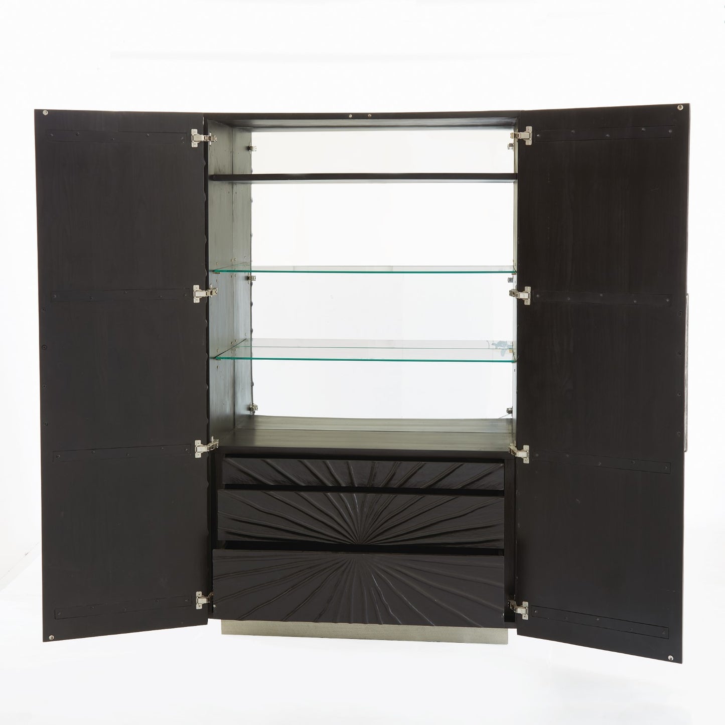 Pleated Cabinet - Grats Decor Interior Design & Build Inc.
