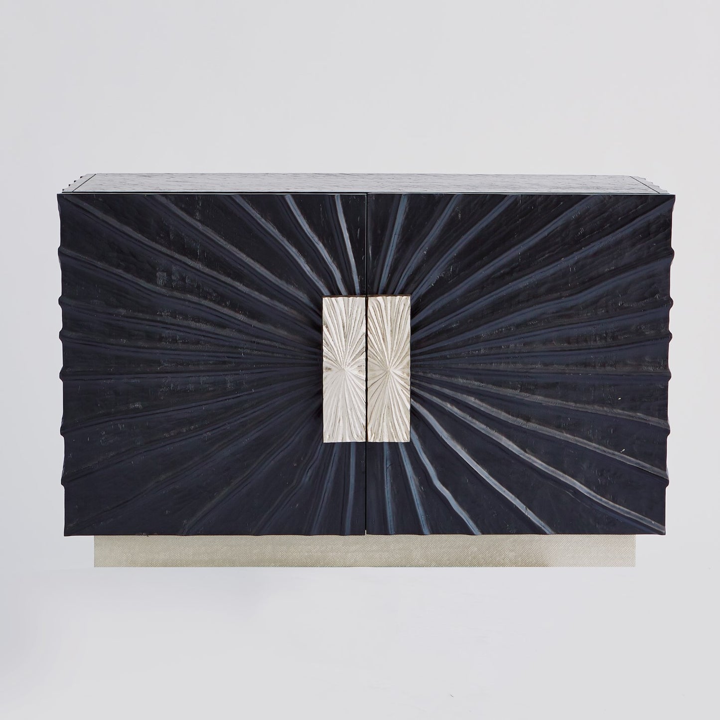 Pleated Two Door Cabinet - Grats Decor Interior Design & Build Inc.