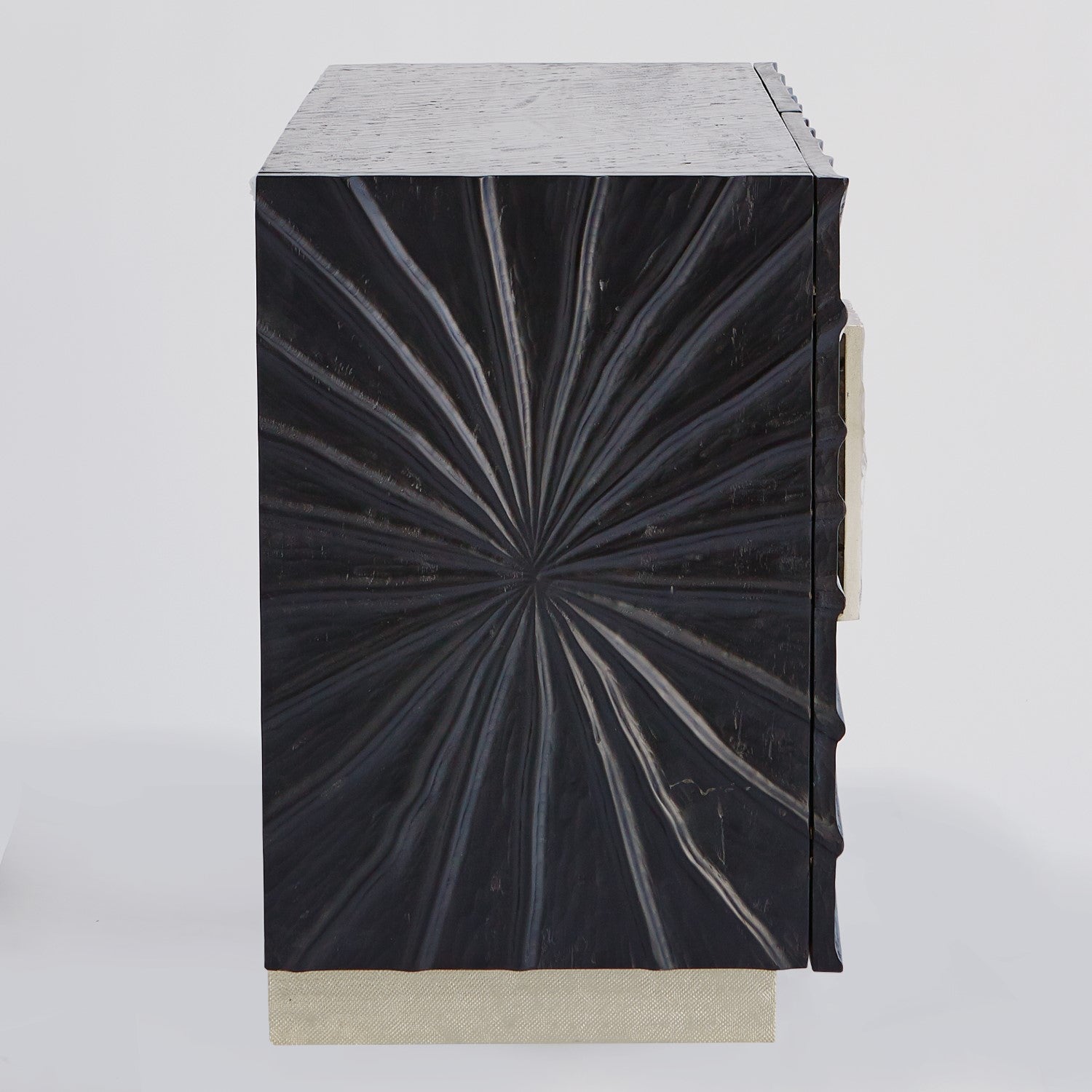 Pleated Two Door Cabinet - Grats Decor Interior Design & Build Inc.