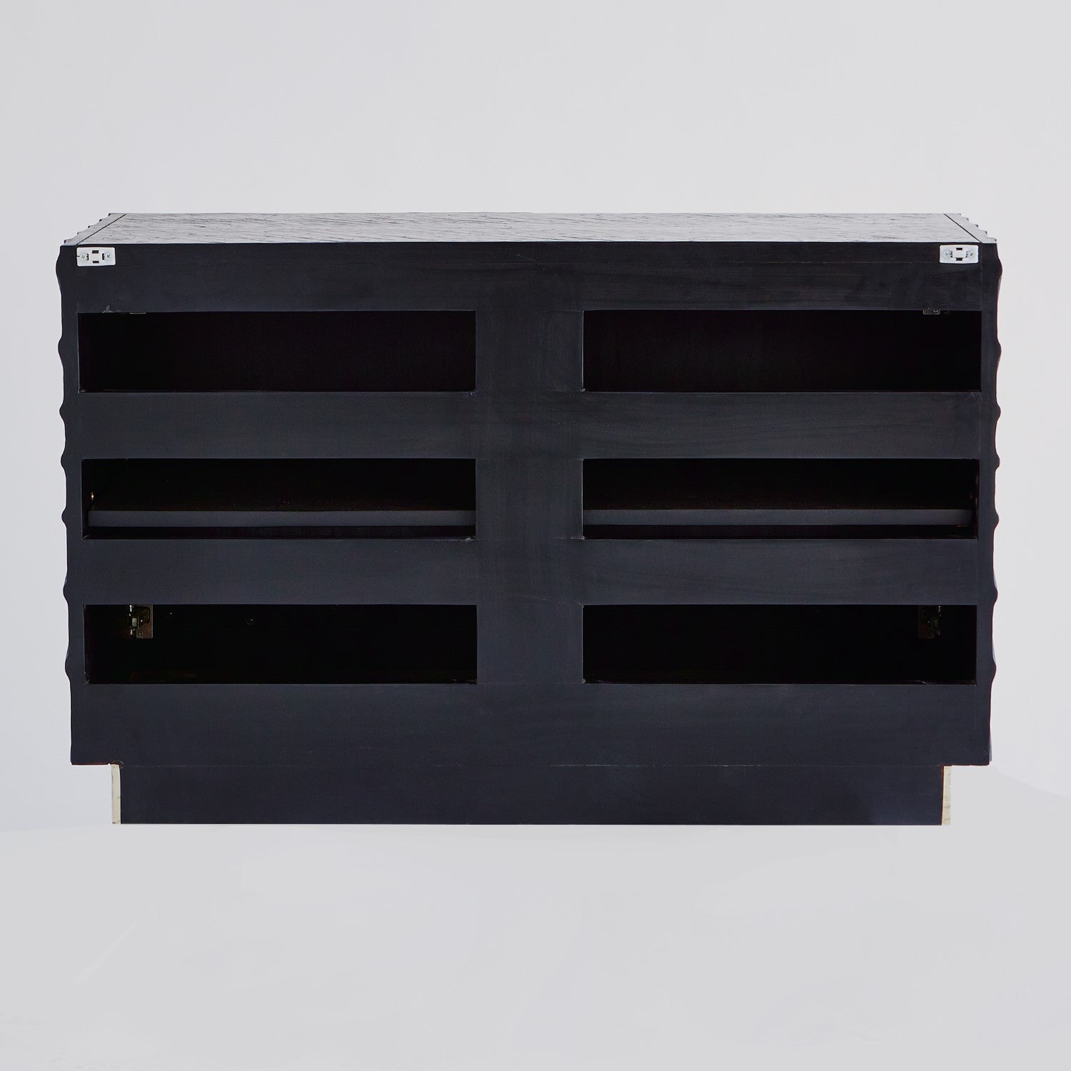 Pleated Two Door Cabinet - Grats Decor Interior Design & Build Inc.