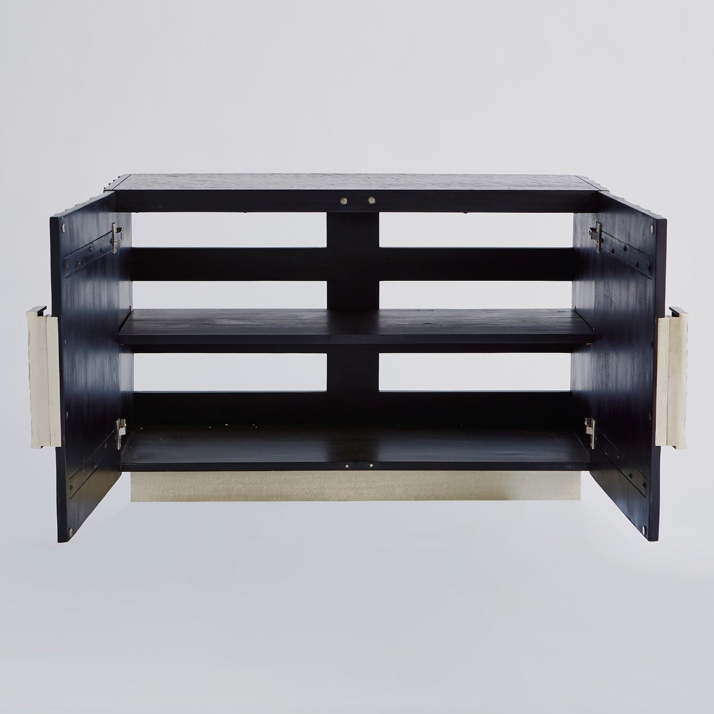 Pleated Two Door Cabinet - Grats Decor Interior Design & Build Inc.