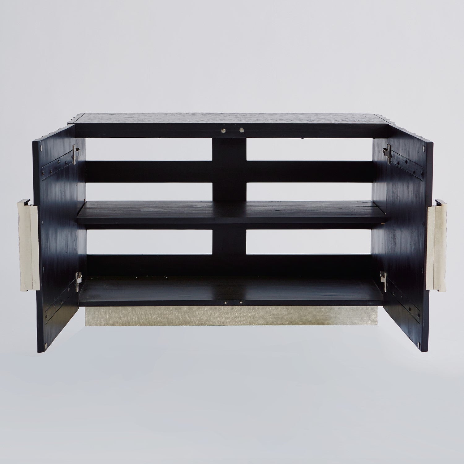 Pleated Two Door Cabinet - Grats Decor Interior Design & Build Inc.