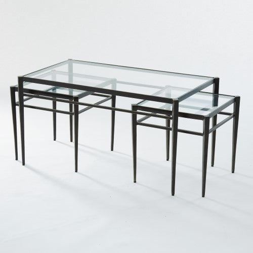 Lescot 36" Nesting Table - Grats Decor Interior Design & Build Inc.