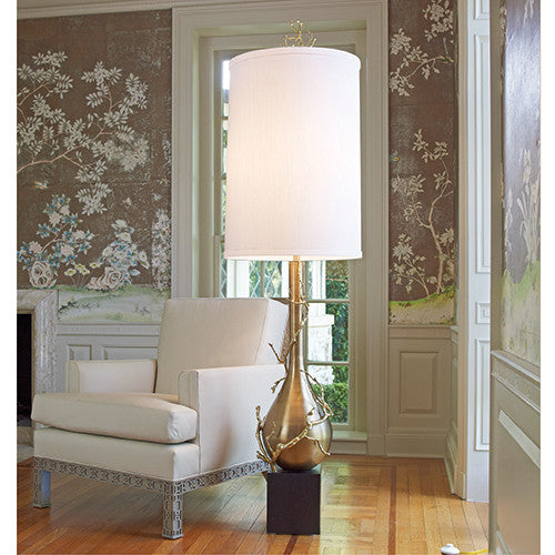 Twig Bulb Floor Lamp - Brass - Grats Decor Interior Design & Build Inc.