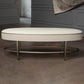 Ellipse Bench - Ivory - Grats Decor Interior Design & Build Inc.