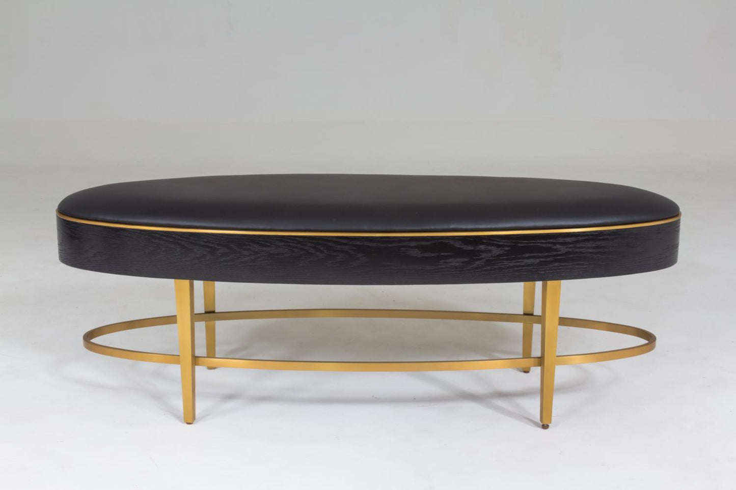 Ellipse Bench - Ebony - Grats Decor Interior Design & Build Inc.