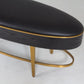 Ellipse Bench - Ebony - Grats Decor Interior Design & Build Inc.