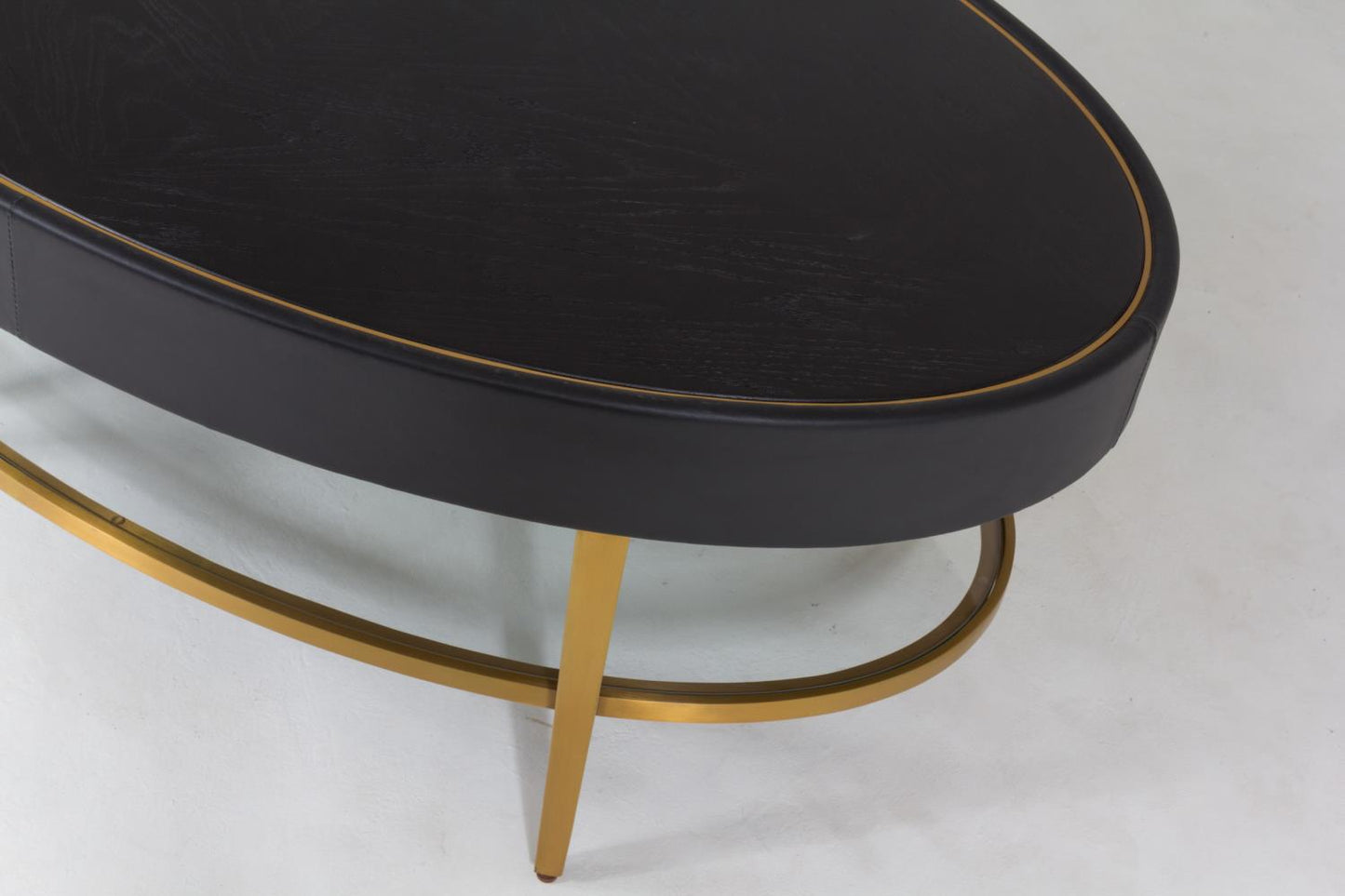 Ellipse Cocktail Table - Ebony - Grats Decor Interior Design & Build Inc.