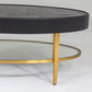 Ellipse Cocktail Table - Ebony - Grats Decor Interior Design & Build Inc.