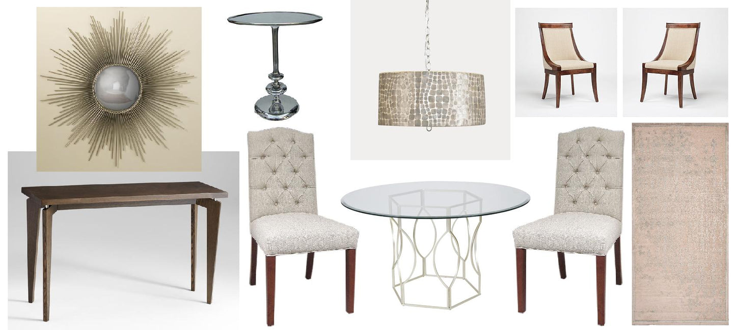 Marina Dining Room Remodel - Grats Decor Interior Design & Build Inc.