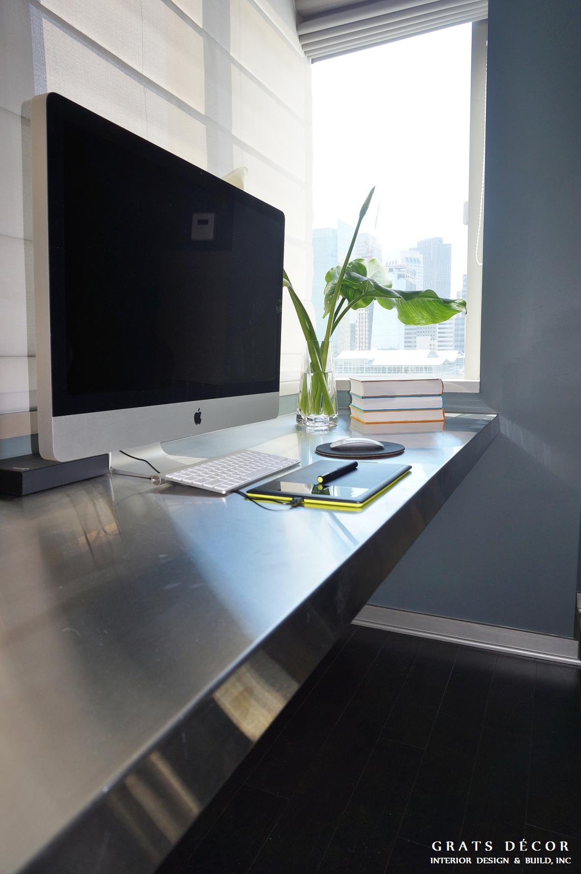 Office / Guest Room Remodel - Grats Decor Interior Design & Build Inc.