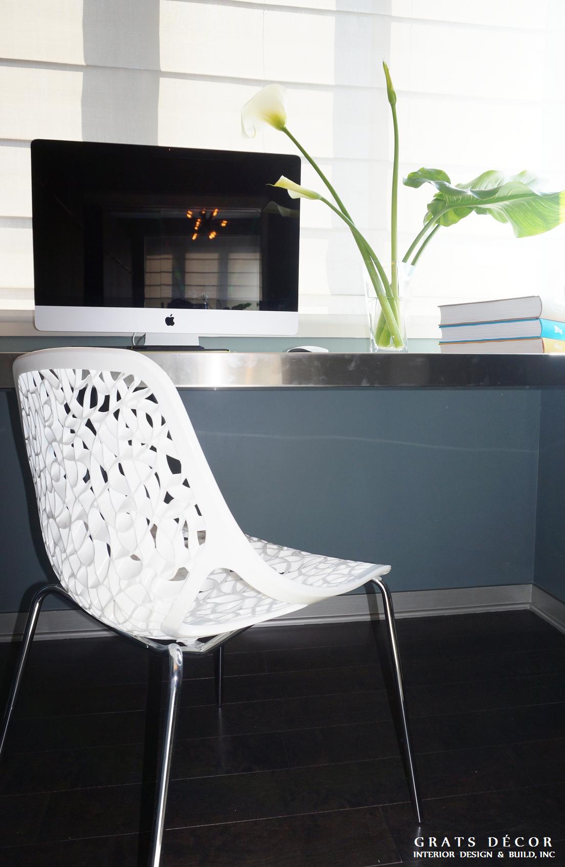 Office / Guest Room Remodel - Grats Decor Interior Design & Build Inc.