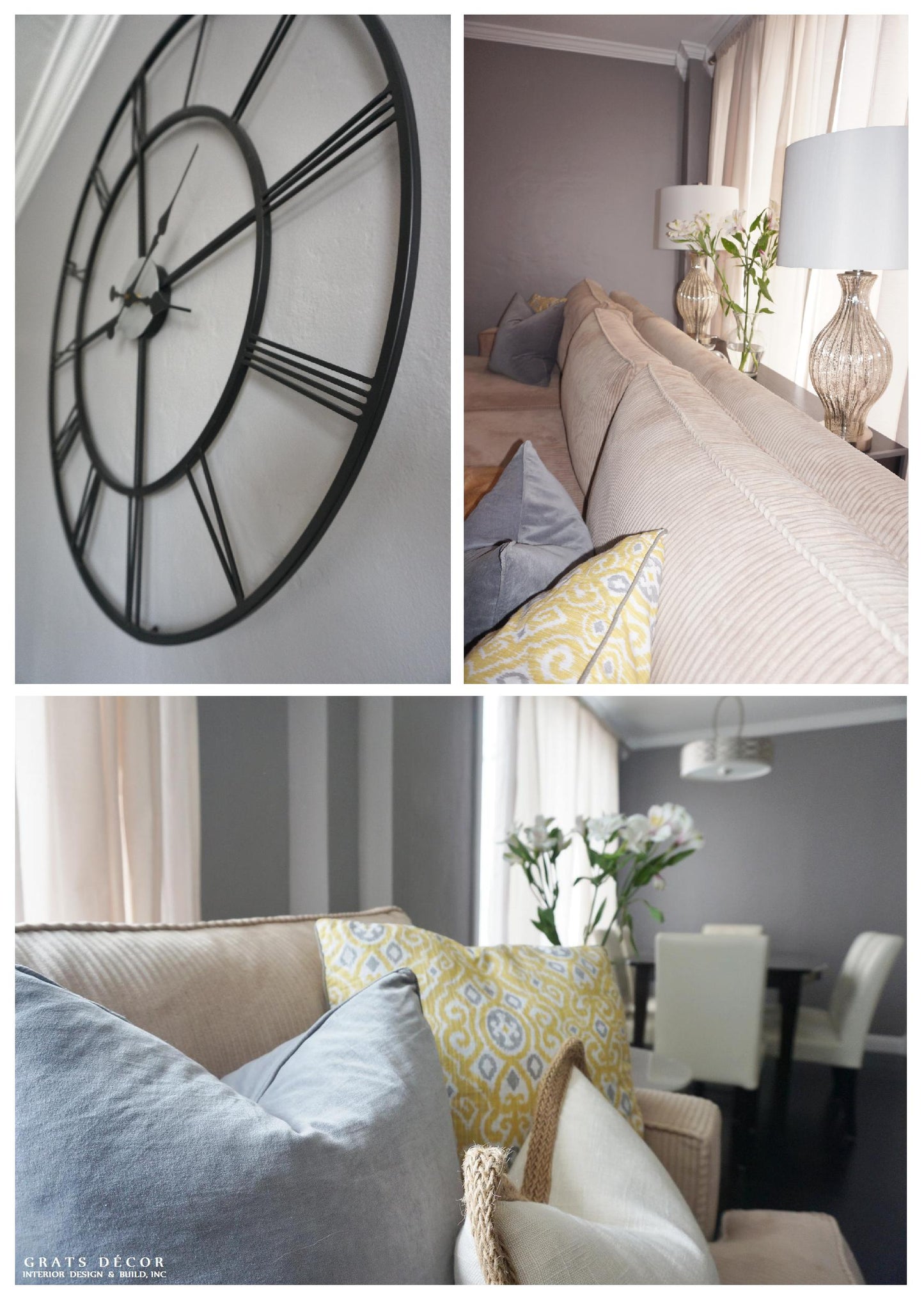 Outer Parkside Livingroom Remodel - Grats Decor Interior Design & Build Inc.