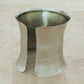 Cuff 18"Dia Side Table - Nickel - Grats Decor Interior Design & Build Inc.