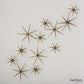 S/12 Etoile Wall Decor-Brass - Grats Decor Interior Design & Build Inc.