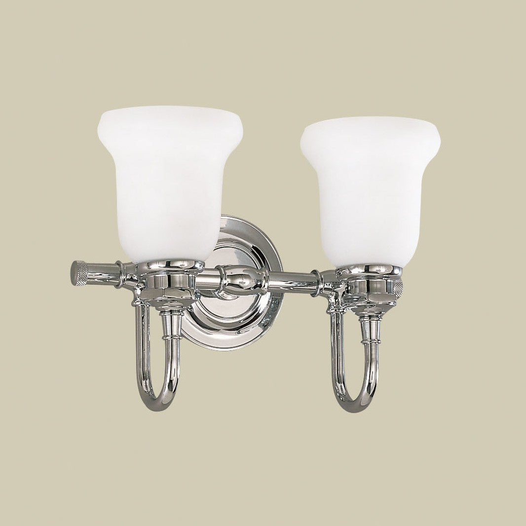 Hudson Valley Plymouth 2 Light Vanity Light - Grats Decor Interior Design & Build Inc.