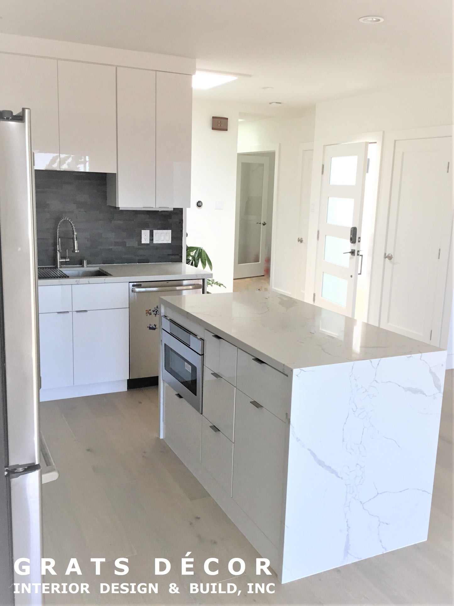 Silver Terrace Kitchen Remodel - Grats Decor Interior Design & Build Inc.