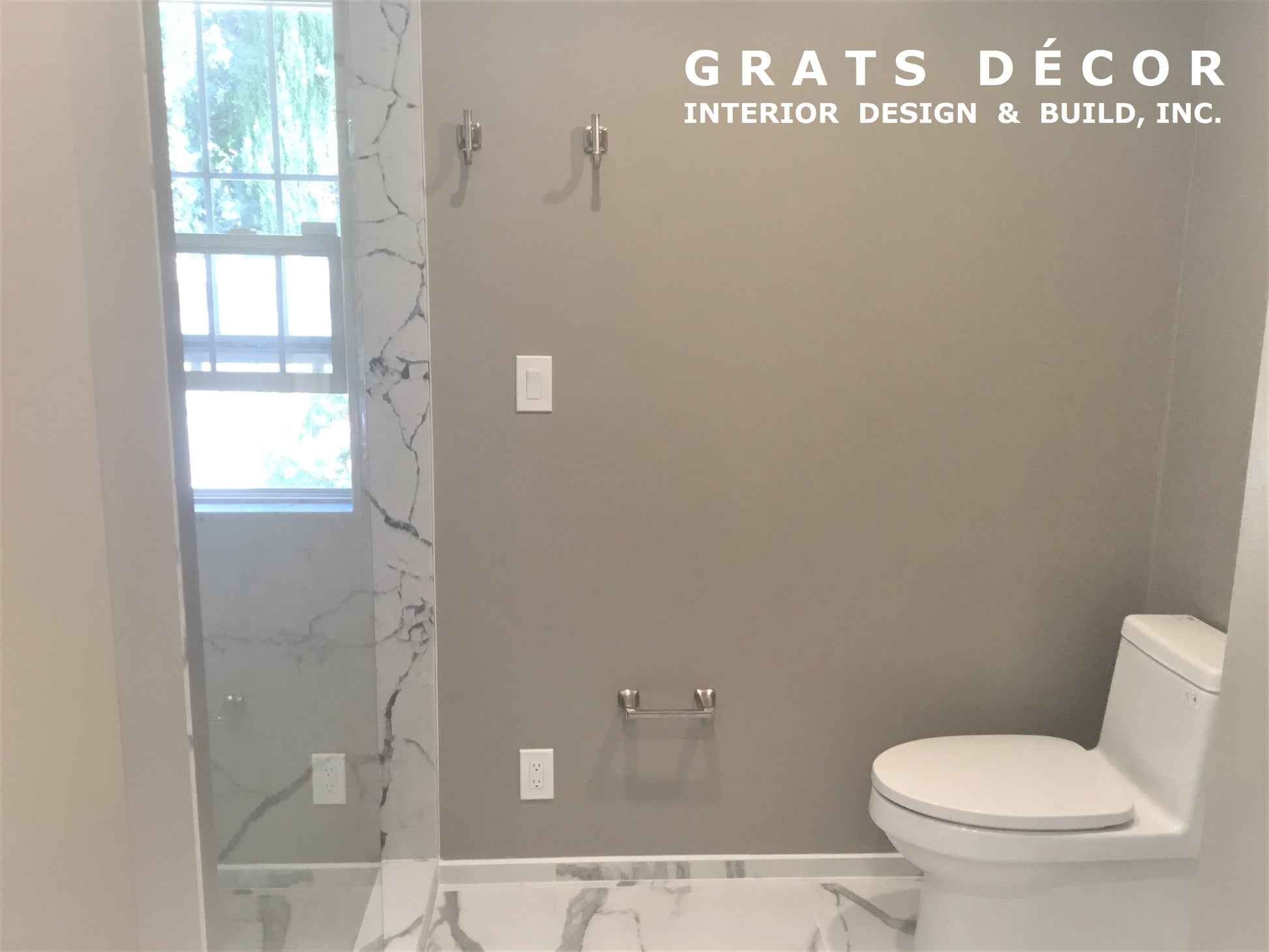 Walnut Creek Bathroom Remodel - Grats Decor Interior Design & Build Inc.