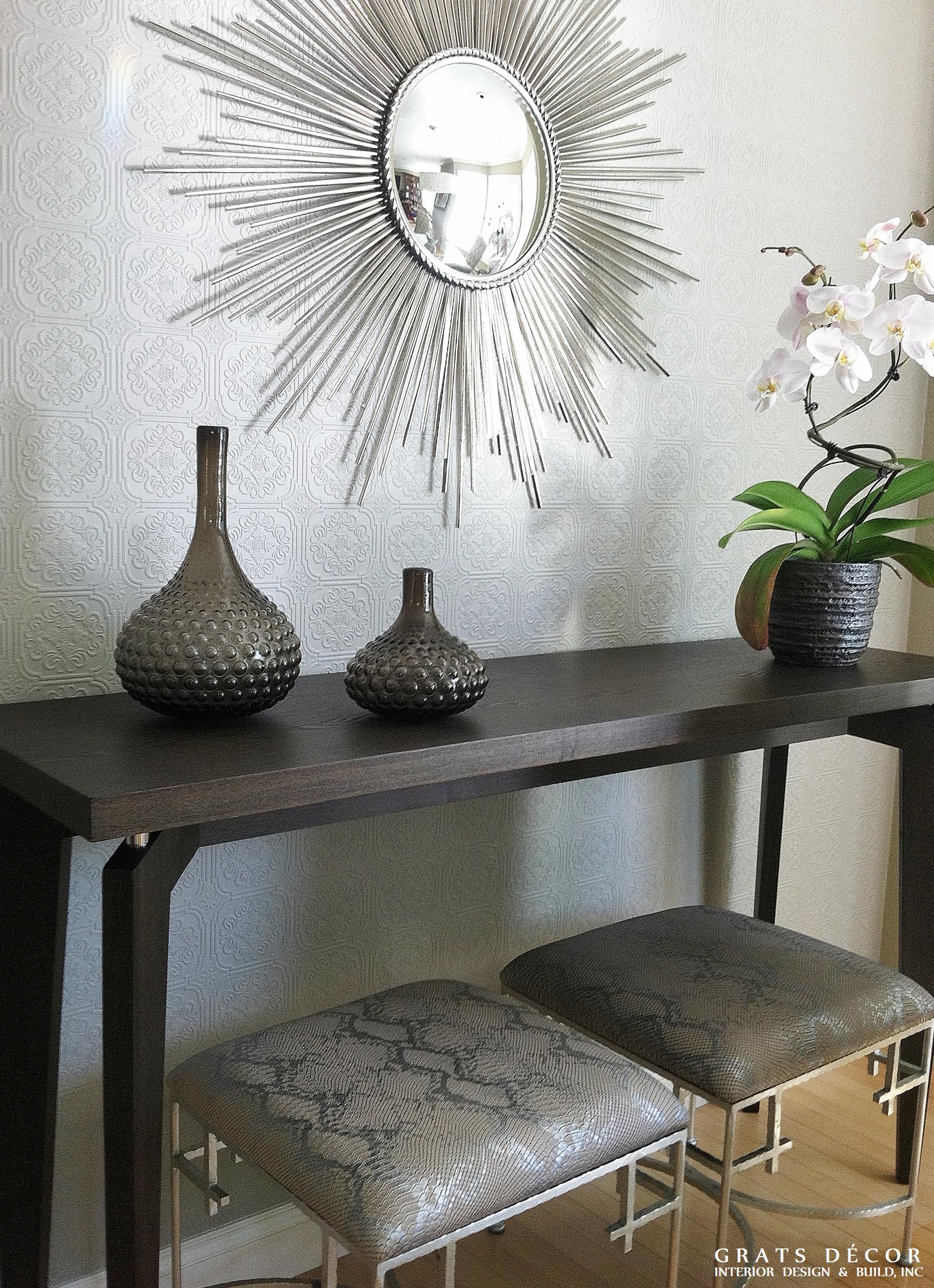 Marina Dining Room Remodel - Grats Decor Interior Design & Build Inc.