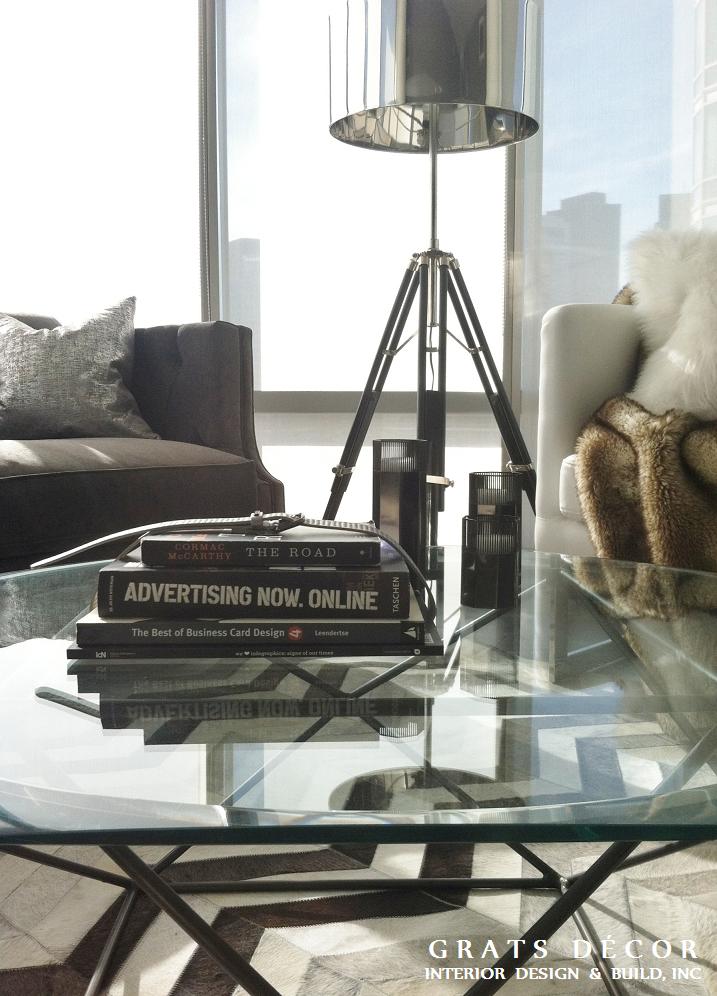 Yerba Buena Living Room - Grats Decor Interior Design & Build Inc.