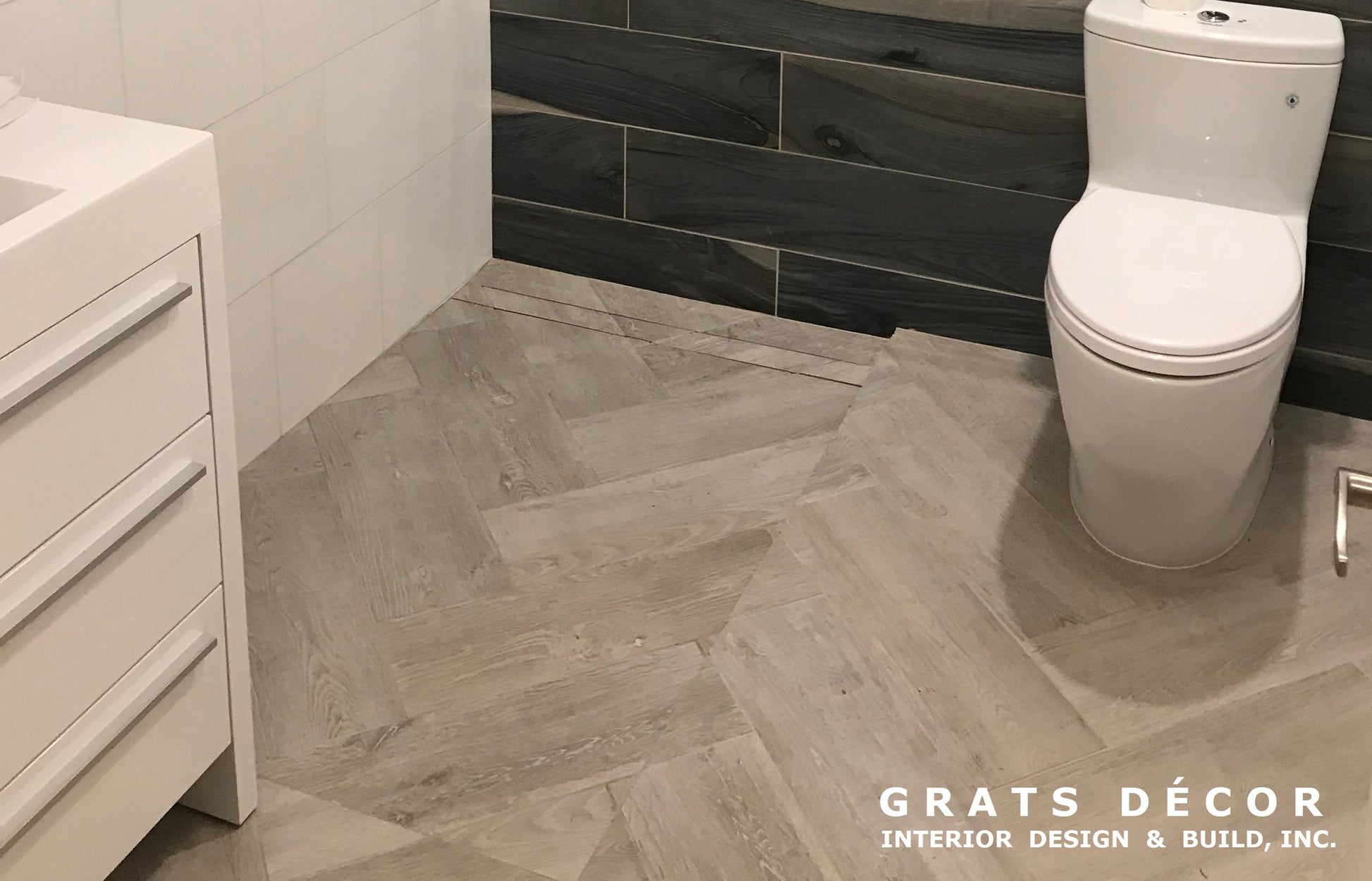 Sausalito Bathroom Remodel - Grats Decor Interior Design & Build Inc.