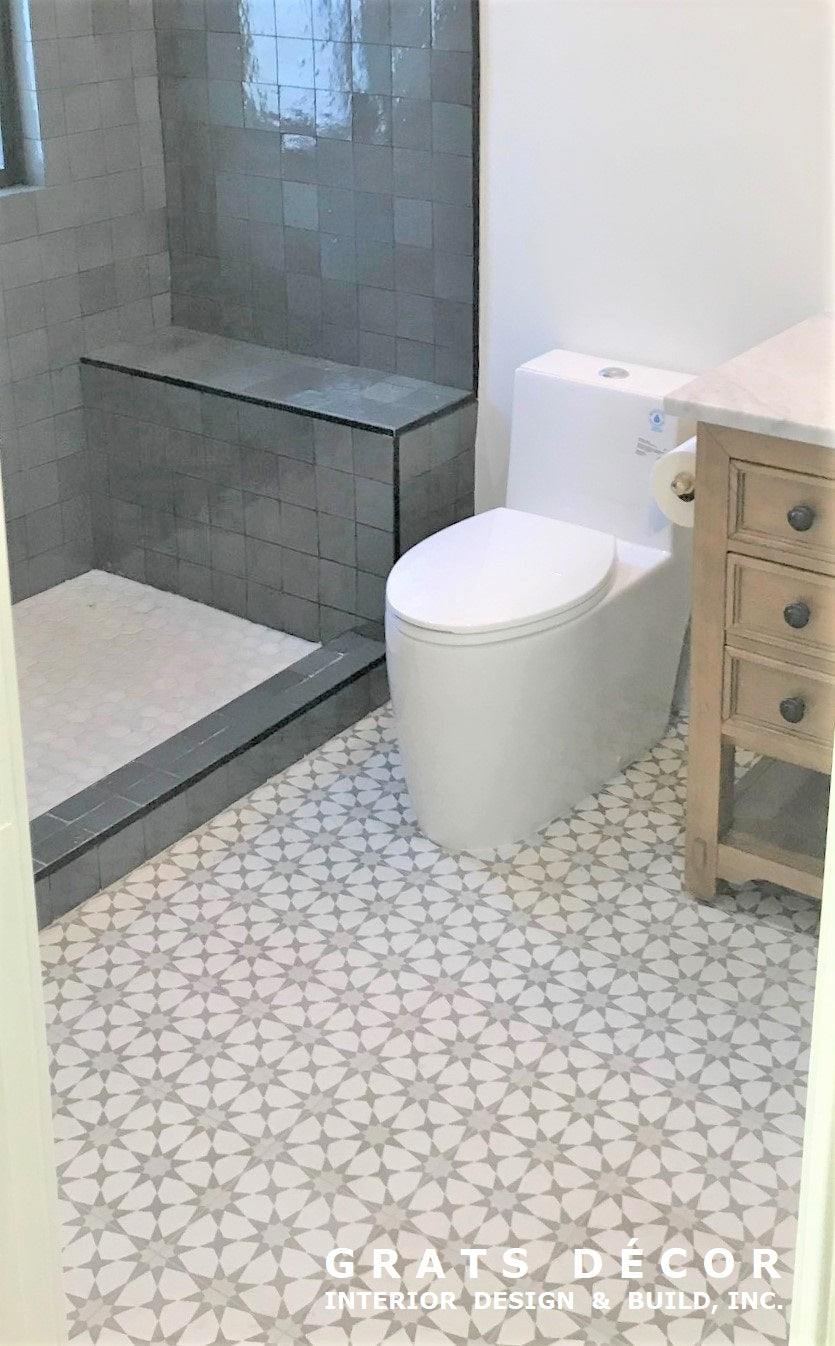 Oakland Spanish Mediterranean Master Bathroom