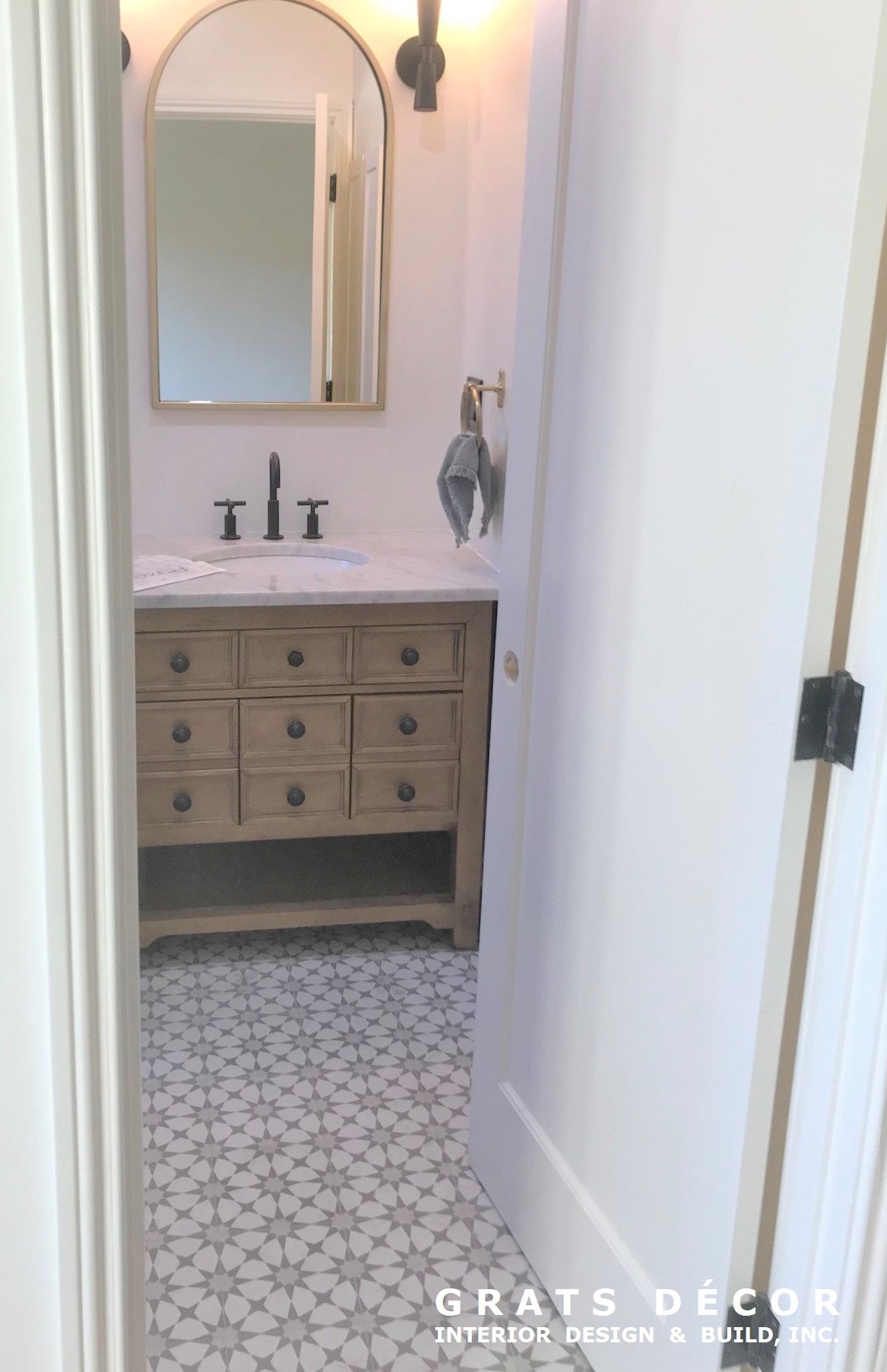 Oakland Spanish Mediterranean Master Bathroom