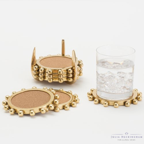 Starburst Crown Coasters - Grats Decor Interior Design & Build Inc.
