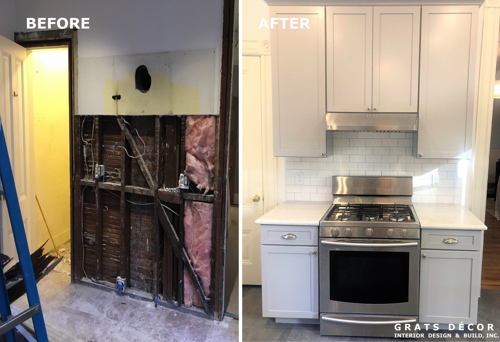 Alamo Square Kitchen - Grats Decor Interior Design & Build Inc.