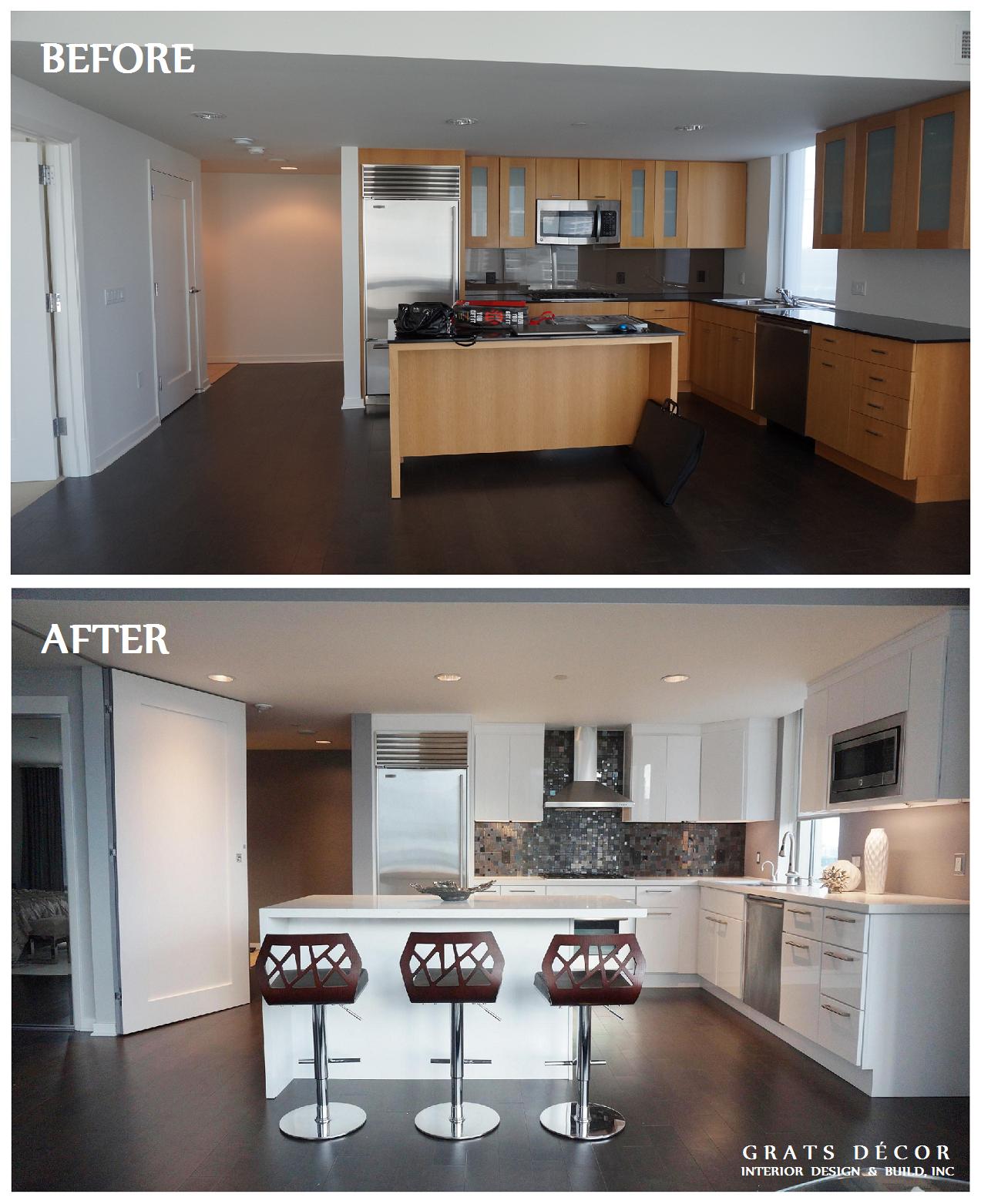 Kitchen Remodel by Grats Decor Interior Design & Build, Inc. — Project 1 project photo 11